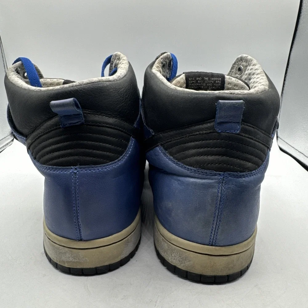 VTG 2007 NIKE DUNK HIGH PREMIUM GORTEX Blue Black (317171-401) - SIZE 13 - Used